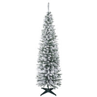 Künstlicher Weihnachtsbaum, 210 cm, beschneite...