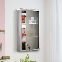 Medizinschrank aus Edelstahl Arzneischrank zur...