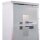 Medizinschrank aus Edelstahl Arzneischrank zur Medikamenten-Aufbewahrung, Abschließbar Medikamentenschrank mit 3 Fächer, Glastür 25 x 12 x 48 cm, Silber