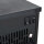 Elektrokamin Elektrischer Kamin Kaminofen Standkamin mit Flammeneffekt 600/1200W, Metall, Schwarz, 34x17x31 cm