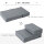 Haustiertreppe Tierunterlage 2 Stufen Klappbar bis 7 kg Hundetreppe Treppe Unterlage für Katzen und Hunde Grau L45 x B39 x H20 cm