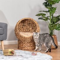Rattan Katzenkorb Katzenhöhle Katzenhütte...