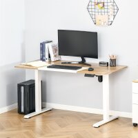 Höhenverstellbarer Schreibtisch Elektrisch 140 x 70...