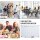 Whiteboard Kalender 90 x 60cm Wandkalender mit Stiftablage Trocken Abwischbar Wochenplaner mit 4 Stifte, Radierer, Monatskalender für Büro Schule Küche Zuhause