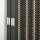 Raumteiler, faltbar, Kiefernholz/Bambus, 180 x 180 cm, Braun/Schwarz