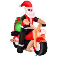 Weihnachtsdeko Aufblasbarer Weihnachtsmann...