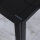 Esstisch Küchentisch großer Tisch, modernes Design, 120 cm x 60 cm x 75 cm, Schwarz