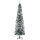 Künstlicher Weihnachtsbaum 225 cm Bleistift Kiefernbaum mit Schnee, 738 Spitzen für drinnen
