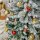Künstlicher Weihnachtsbaum 225 cm Bleistift Kiefernbaum mit Schnee, 738 Spitzen für drinnen