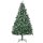 Künstlicher Weihnachtsbaum 180 cm Kieferbaum künstlich mit 59 Zapfen, Schnee, 1111 Spitzen für drinnen