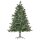Künstlicher Weihnachtsbaum 150 cm Tannenbaum künstlich mit 444 Spitzen, 3 verschiedenen Blätterformen flammhemmend Christbaum mit Metallständer für drinnen