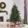 Künstlicher Weihnachtsbaum 150 cm Tannenbaum künstlich mit 444 Spitzen, 3 verschiedenen Blätterformen flammhemmend Christbaum mit Metallständer für drinnen