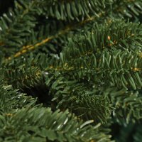 Künstlicher Weihnachtsbaum 180 cm Tannenbaum künstlich mit 748 Spitzen, 3 verschiedenen Blätterformen flammhemmend Christbaum mit Metallständer für drinnen