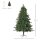 Künstlicher Weihnachtsbaum 180 cm Tannenbaum künstlich mit 748 Spitzen, 3 verschiedenen Blätterformen flammhemmend Christbaum mit Metallständer für drinnen