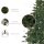 Künstlicher Weihnachtsbaum 180 cm Tannenbaum künstlich mit 748 Spitzen, 3 verschiedenen Blätterformen flammhemmend Christbaum mit Metallständer für drinnen
