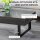 Couchtisch Wohnzimmertisch mit Schublade Modern Sofatisch mit Metallrahmen Beistelltisch Kaffeetisch für Wohnzimmer 110 x 60 x 40 cm, Dunkelgrau