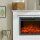 Elektrischer Kamin, 3D LED-Flammen, Fernbedienung, Timer, MDF, Weiß