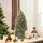 Mini Weihnachtsbaum mit Tannenzapfen, roten Beeren und Übertop 50 cm hoch, Mehrfarbig