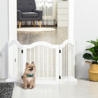 Absperrgitter Hund 3-teilig, 154,5 x 61 cm Faltbar...
