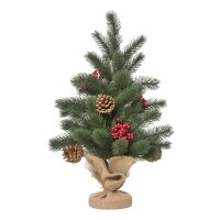Mini-Weihnachtsbaum Weihnachtsdekoration, inkl. Schmuck,...