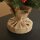 Mini-Weihnachtsbaum Weihnachtsdekoration, inkl. Schmuck, rote Beeren, 50 cm hoch, inkl. Zementsockel, Grün + Mehrfarbig