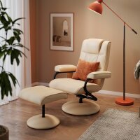 Massagesessel mit Hocker, Drehbares Relaxsessel mit...