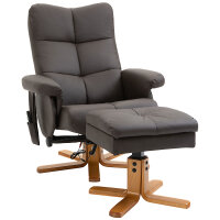 Relaxsessel mit Liegefunktion Massagesessel mit...