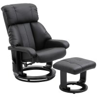 Relaxsessel mit Fußhocker, Massagesessel mit...