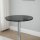 Bartisch modern rund Esstisch 360° Drehtisch höhenverstellbarer Bistrotisch Stehtisch Küchentisch Stahl Schwarz Ø61 x 70-90 cm