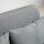 Schlafsofa, Doppelsofa, Gästebett, inklusive 2 Kissen, Grau