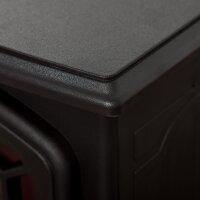 Elektrischer Bodenkamin, 2 Heizstufen, realistischer Flammeneffekt, vielseitig
