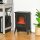 Elektrischer Bodenkamin, 2 Heizstufen, realistischer Flammeneffekt, vielseitig