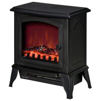 Elektrokamin freistehend, Flammeneffekt, 2 Heizmodi...