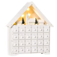 Adventskalender Weichnachtsdekoration Weihnachtsdeko, 24...