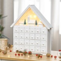 Adventskalender Weichnachtsdekoration Weihnachtsdeko, 24...
