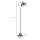 Stehleuchte im Vintage-Design, verstellbarer Winkel, Messing-Look, 42 cm x 25,5 cm x 152 cm, Bronze