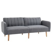 Schlafsofa, 2-Sitzer Stoffsofa, Sofa mit Schlaffunktion,...