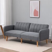 Schlafsofa, 2-Sitzer Stoffsofa, Sofa mit Schlaffunktion,...