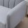 Schlafsofa, 2-Sitzer Stoffsofa, Sofa mit Schlaffunktion, leinenartiges Polyester, Kautschukholz, 173 x 75 x 73 cm, Grau