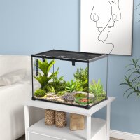 Terrarium für Reptilien Reptile Fütterungsbox...