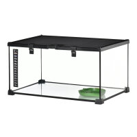 Reptilienbox Terrarium, inkl. Streifenthermometer,...