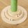 Katzen Kratzbaum Kaktus Katzenbaum Kiefernholz Sisal Seil Kratzstamm mit Holzkugel-Katzenspielzeug für Katzen 60 cm Hoch Grün+Natur