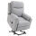 elektrischer Aufstehsessel Sessel mit Aufstehhilfe für Senior Relaxsessel TV Sessel mit schlaffunktion und aufstehhilfe Fernsehsessel Liegefunktion Leinen-Touch Hellgrau 83 x 89 x 102 cm
