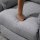 Relaxsessel mit Aufstehhilfe, elektrisch, Liegefunktion, Fernbedienung, Taschenfederkern, bis 120 kg, Grau
