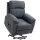 Massagesessel mit Aufstehhilfe, Pflegesessel mit Aufstehhilfe, 8 Vibrationsmotoren, inkl. Fernbedienung, grau