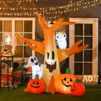 Halloween Aufblasbares Spukgespenst Luftfigur...