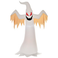 Halloween aufblasbares Gespenst 2,4 m Dekoration mit LEDs...