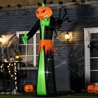 Halloweengeist mit LED-Lichtern, selbstaufblasend, inkl....