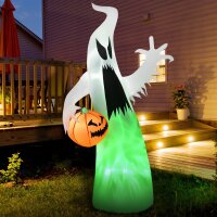 Selbst aufblasendes Spuk Gespenst Geist LED beleuchtet...