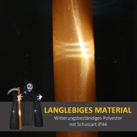 Große Halloween-Gartendekoration Sensenmann-Torbogen selbstaufblasbar LED-Beleuchtung 2,85 m